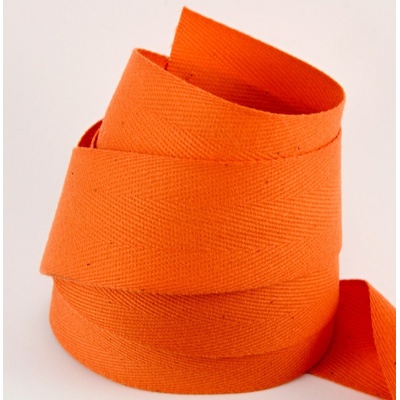Keprovky - viac farieb - šírka 1 cm Oranžová 4302