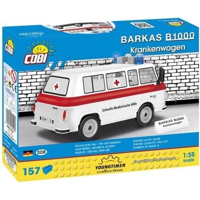 Cobi 24595 Youngtimer Automobil Barkas B1000 sanitka