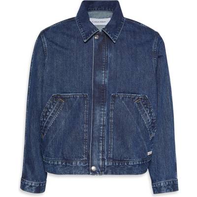 Calvin Klein Jeans Яке Calvin Klein Jeans Men's Button Front Tailored Fit Denim Jacket - Indigo 0JX