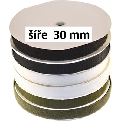 Suchý zip šíře 30 mm
