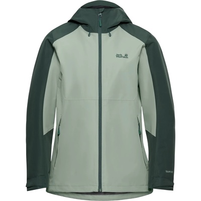 Jack Wolfskin Дамско водоустойчиво яке Jack Wolfskin Women's Wildbound 2L Jacket Waterproof jacket - Green Zinnia (102-5200-0114)