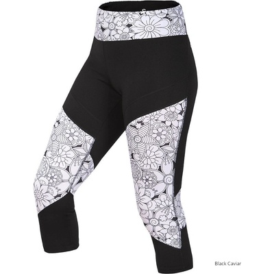 Ocún dámské 3/4 legíny Rhea 3/4 Leggings černé