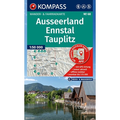 Ausseerland, Ennstal (Kompass - 68) - turistická mapa