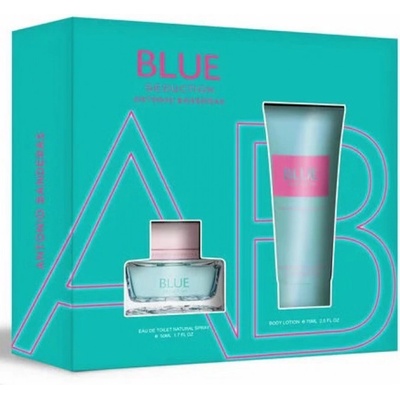 Antonio Banderas Blue Seduction Woman Комплект с Парфюм EDT за жени 75ml