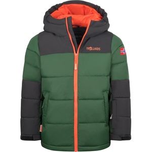 TROLLKIDS Детско зимно яке Trollkids Kid's Narvik Jacket Pro Winter jacket - Forest Green / Navy - размер 152 (EU) (703-4669-0218)