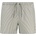 K-Way Мъжки бански слипове K-Way Hazel Mid Stripes Beach Swim brief - White / Green Lichen (050-2434-0212)