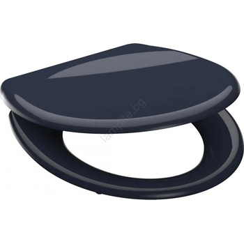 SCHÜTTE 82304-A - Тоалетна седалка в цвят антрацит, с меко затваряне (SoftClose), от дуропласт (CH0025)