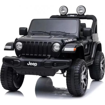 Mamido elektrické autíčko Jeep Wrangler Rubicon 4x4 černá