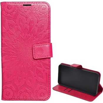 Gigapack Redmi Note 14 Pro 4G GIGAPACK Жетон с кожен ефект FLIP, Мандала, ЧЕРВЕН GP-167584 (GP-167584)