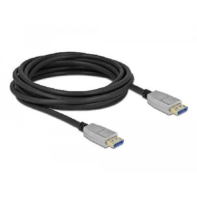 Кабел Delock DisplayPort 2.0 мъжко - DisplayPort мъжко, 5.0м, 10K, Черен (DELOCK-80268)