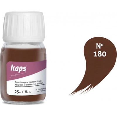 KAPS Renovačná farba na prírodnú a syntetickú kožu Super Color 25ml Čokoláda