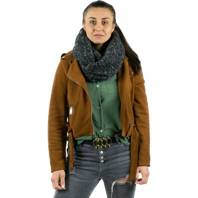 Wooline dámský nákrčník Laura dlouhý černý