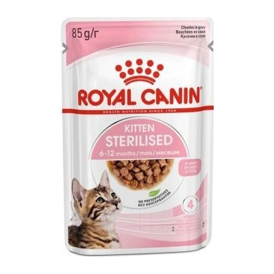 Royal Canin Kitten sterilised in gravy 85 g