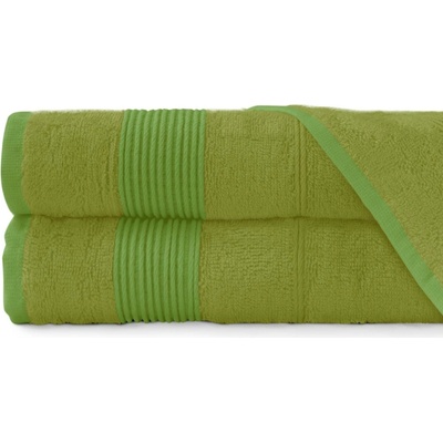 Darymex SADA BAMBUSOVÝCH RUČNÍKŮ BAMBOO 2 KS 50 x 90 cm ZELENÁ