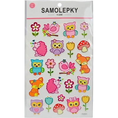 Samolepky Zvieratká z lesa