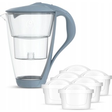 Dafi Crystal LED 2 l stříbrná/šedá