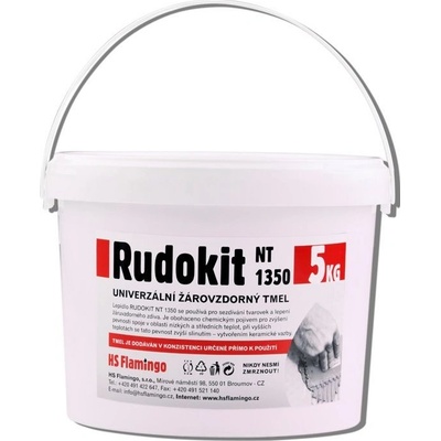 P-D REFRACTORIES Rudokit NT 1350 Lepidlo 5kg