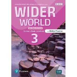 WIDER WORLD 2E 3 STUDENT'S BOOK WITH ONLINE PRACTICE, EBOOK AND APP | Carolyn Barraclough|Fiona Beddall|Bob Hastings|James Savery (ISBN: 9781292342092)
