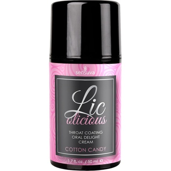 Image 1 of Sensuva Lic-o-licious Cotton Candy Oral Delight Cream 50ml