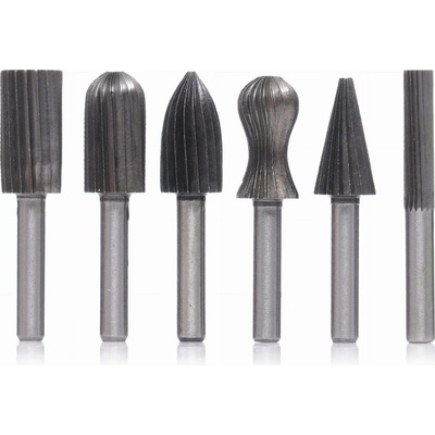 Kraft-Dele Kraft&Dele KD11215 – Stopkové frézy do kovu, sada 6 ks
