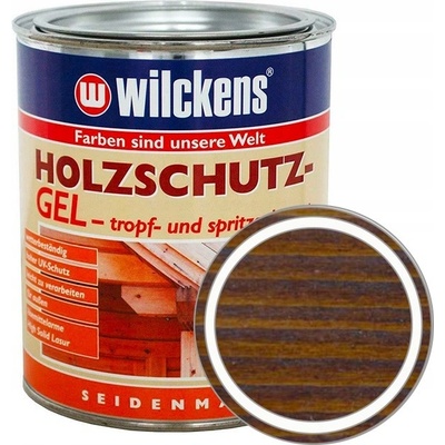 Německá gelová lazura s olejem na ochranu dřeva WILCKENS Holzschutz gel