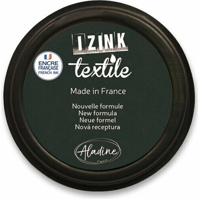 Izink Textile pečiatkovací vankúšik čierna