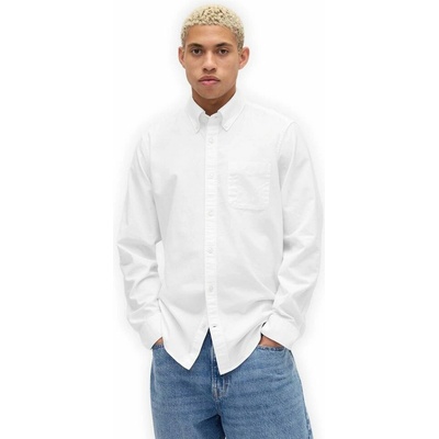 Gap košile Oxford s logem 787781-02 bílá