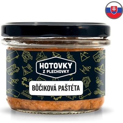Hotovky z plechovky Bôčiková paštéta 170 g