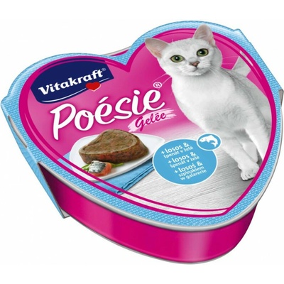 Vitakraft Cat Poésie želé losos a špenát 85 g