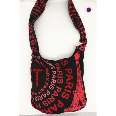 Bavlissimo dámská látková taška Crossbody Paris růžová 2