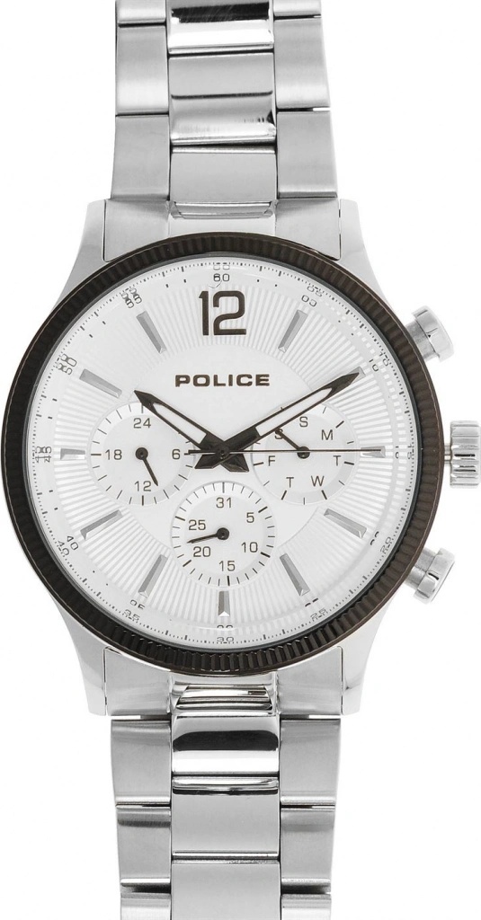 883 Police 15302 Watch Wht Slv Heureka.cz