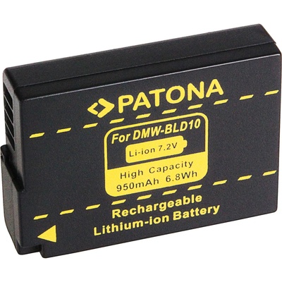 Батерия DMW-BLD10 за Panasonic Lumix DMC-G3 / DMC-GF2 / DMC-GX1, 950 mAh (1142)