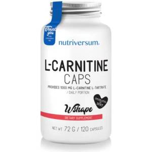 Nutriversum WSHAPE L-Carnitine капсули 120 бр.