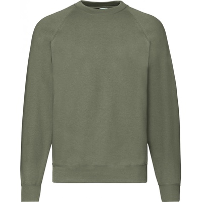 Fruit of the Loom Klasický raglánový pot 62-216-0 Classic Olive