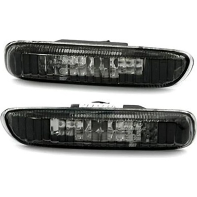 Кристални мигачи BMW E46 (1998-2001) / E46 Compact - черни (SB02DB)