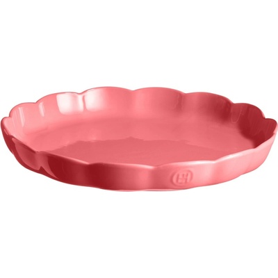 Emile Henry Nízká koláčová forma Madeleine Ø 31 cm růžová Candy 476053