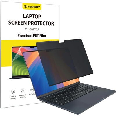 Techsuit Протектор за MacBook Air 13" 2024 - Techsuit - VisionProX - Privacy