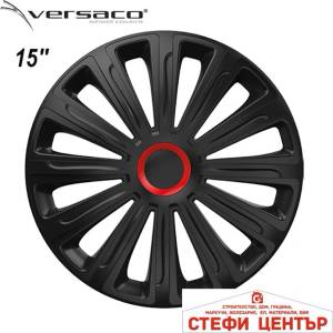 Versaco Тасове за джанти 15'' Versaco Trend RR Black (56208) - steficenter