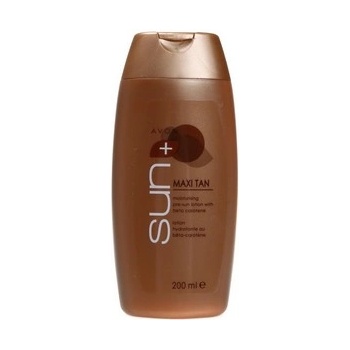 Avon Sun Tónovací hydratační mléko s betakarotenem Maxi Tan 200 ml