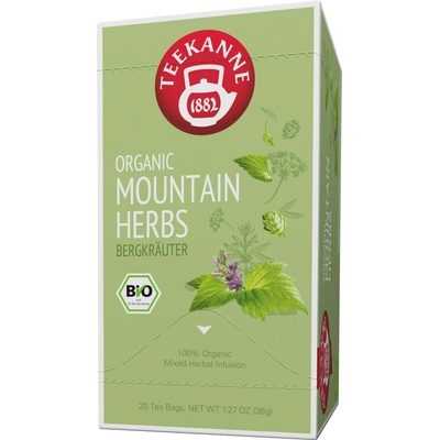 TEEKANNE Organic Mountain Herbs 20 pyramidových sáčků