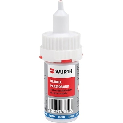 Würth VTEŘINOVÉ LEPIDLO KLEBFIX PLASTOBOND 20 g