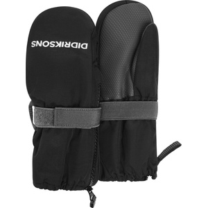 Didriksons Детски ръкавици Didriksons Kid's Biggles Zip Mittens Gloves - Black - размер 2-4 Years (202-8583-0213)