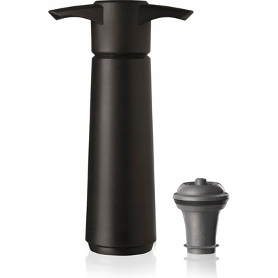 Vacuvin Pumpička na víno černá (pumpička+1x vaku špunt)