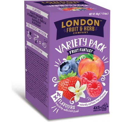 London Fruit&Herb Čaj ovocná variace Fantasy 20 x 2 g