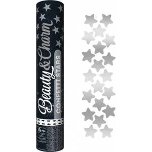 GoDan Confetti Pneumatic Silver Stars 30cm