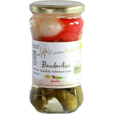 Lozano Červenka Banderillas španělské zeleninové špízy 145 g