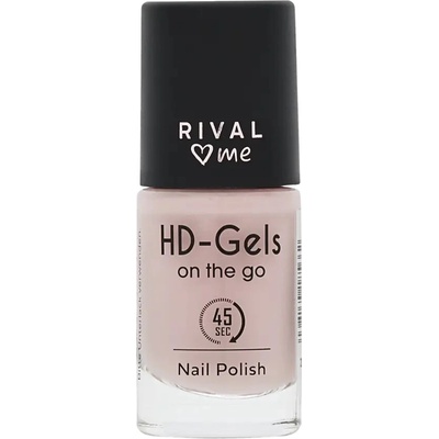 RIVAL Loves Me Lak na nehty HD-Gels on the go 39 dusty blush
