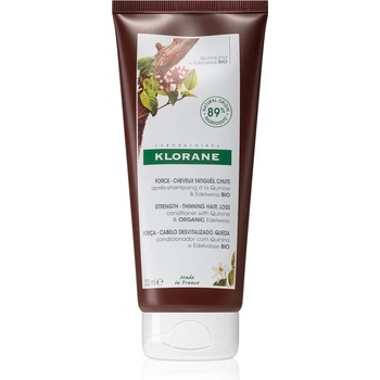 Image 1 of Klorane Quinine Strengthening & Stimulating Conditioner подсливащ балсам за слаба, склонна към оредяване коса 200ml