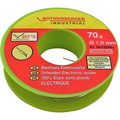 Rothenberger - bezolovnatá elektronická pájka 70g