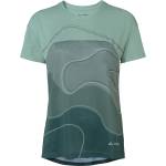 Vaude Дамска фланелка с къс ръкав за колоездене Vaude Women's Moab T-Shirt Vi Sport shirt - Deep Pond - размер 38 (EU) (116-6933-1512)
